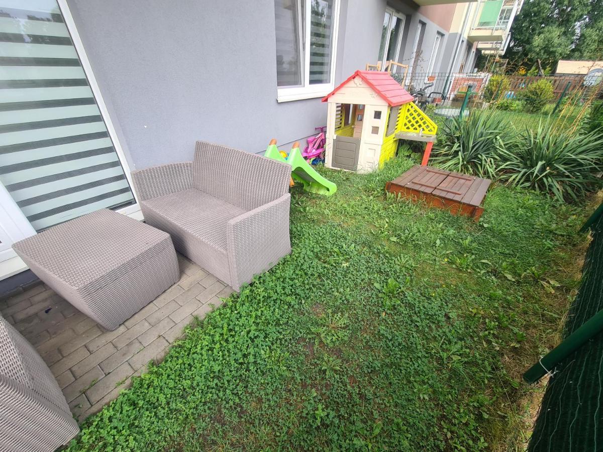 Apartament Rodzinny Z Ogrodkiem Gdańsk Exteriör bild
